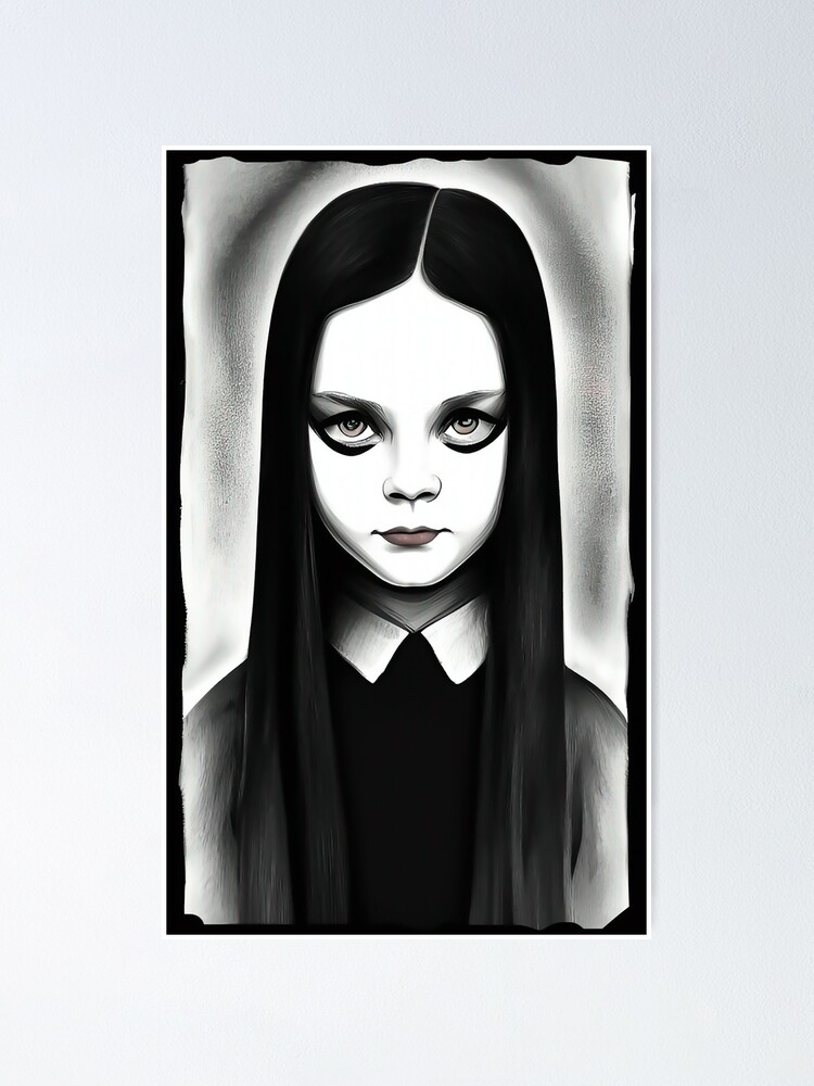 Wednesday Thing Sticker  Addams family characters, Halloween drawings,  Halloween painting