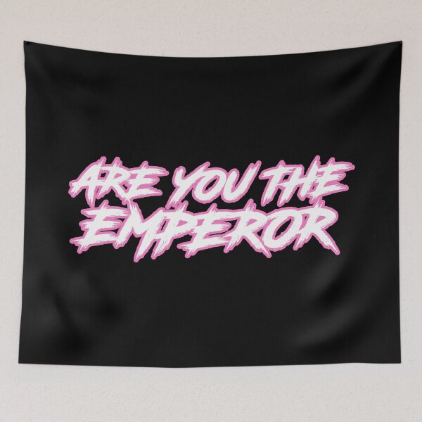Item preview, ARE YOU THE EMPEROR (PINK OUTLINE) designed and sold by sarascoprox.