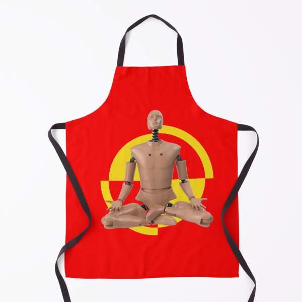 Item preview, Crash Test Dummy Yellow Man Testing Car Crash designed and sold by activlifewear.