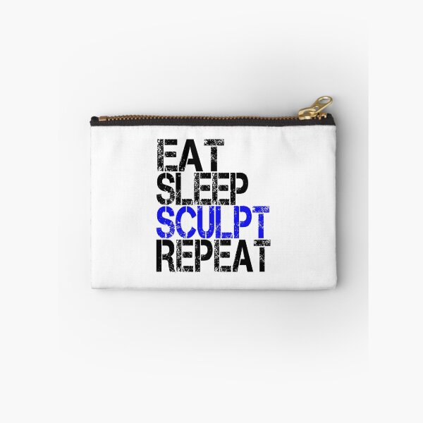 Item preview, Eat Sleep Sculpt Repeat, Grunge  designed and sold by ACC .