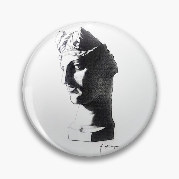 Item preview, Classical Greek Sculpture of a Head  designed and sold by Mark Jesus-Allen.
