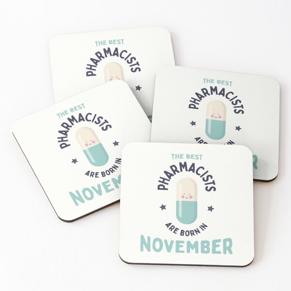 Item preview, The best pharmacists are born in November designed and sold by Eenig.
