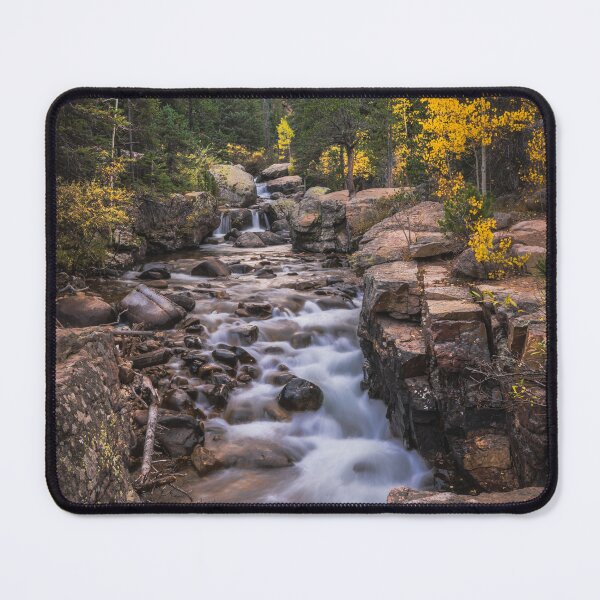 Item preview, North Saint Vrain Creek in Autumn designed and sold by Elevated Imaging .