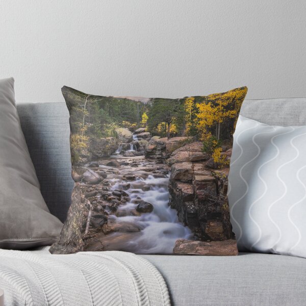 Item preview, North Saint Vrain Creek in Autumn designed and sold by Elevated Imaging .