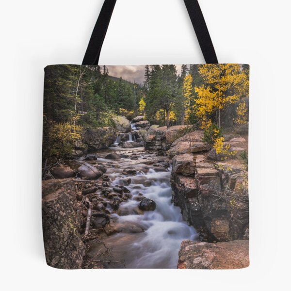 Item preview, North Saint Vrain Creek in Autumn designed and sold by Elevated Imaging .