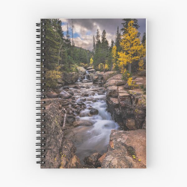 Item preview, North Saint Vrain Creek in Autumn designed and sold by Elevated Imaging .