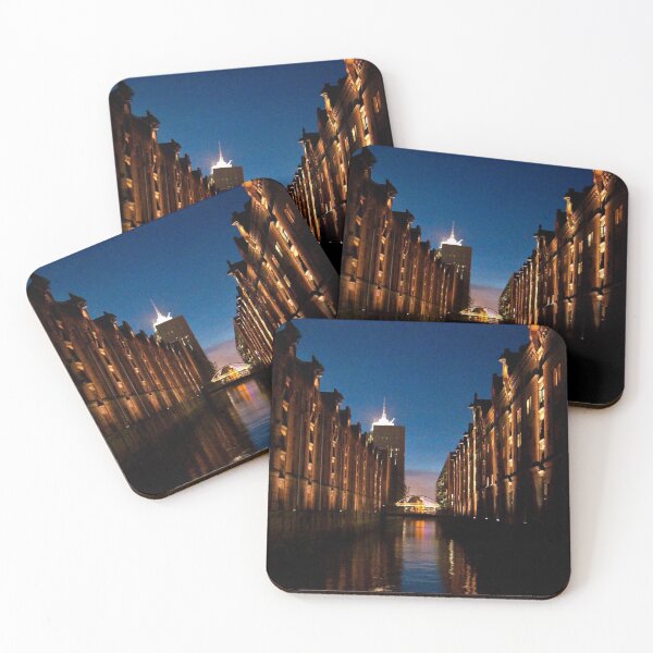 Item preview, Hamburg Speicherstadt by night designed and sold by hawkie.