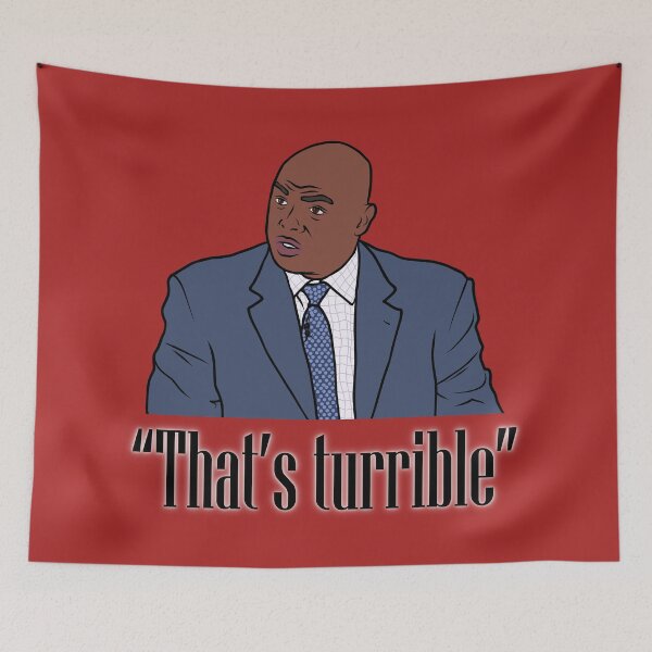 Item preview, Charles Barkley "That's Turrible" designed and sold by RatTrapTees.