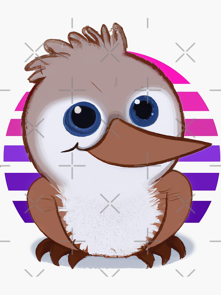 "Kookaburra drawing" Sticker for Sale by phys Redbubble