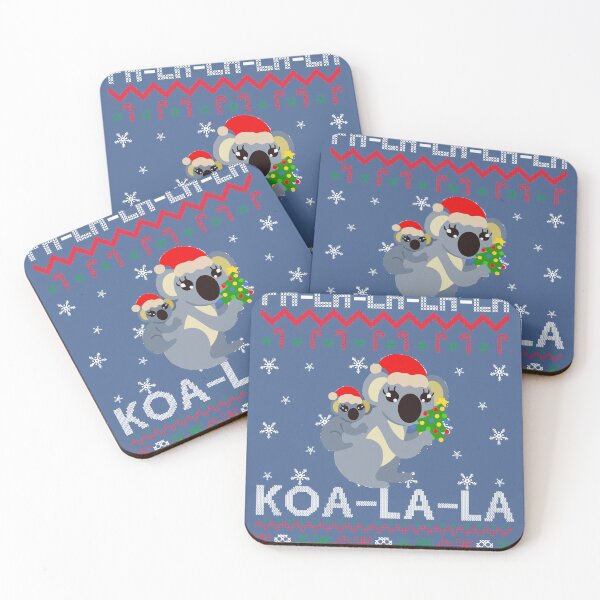 Item preview, Fa-La-La-La KOA-LA-LA - Unisex Christmas Sweater/Jumper (Range of Colors) - Funny Koala Animal Australia Xmas Sweatshirt Design designed and sold by raretshirtsuk.