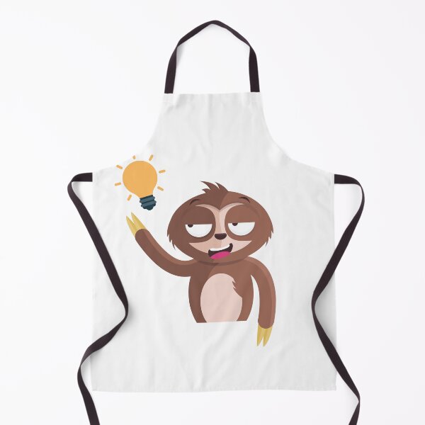 Item preview, Funny Cute Smart sloth Get Idea Stack Sticker designed and sold by ELBStore.