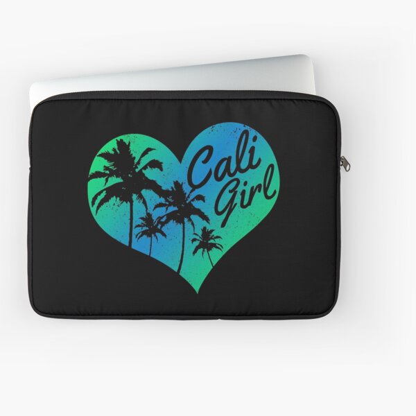 Item preview, California Girl Heart Palm Trees Summer designed and sold by Denzel-art.