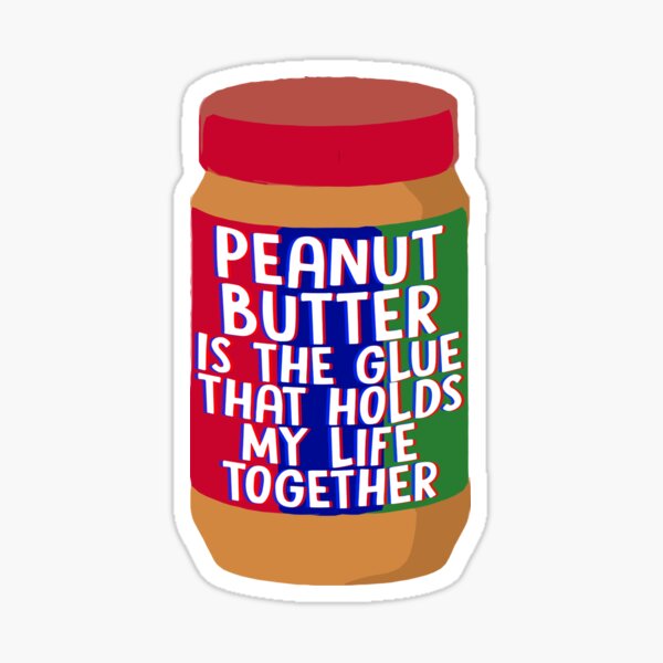 Peanut Butter Sticker