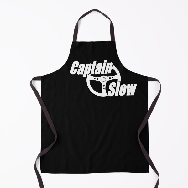 Item preview, Captain Slow Petrolhead white logo designed and sold by designjaag.