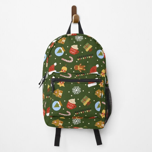 Item preview, Christmas Elements on Moss Green designed and sold by draftsxdoodles.