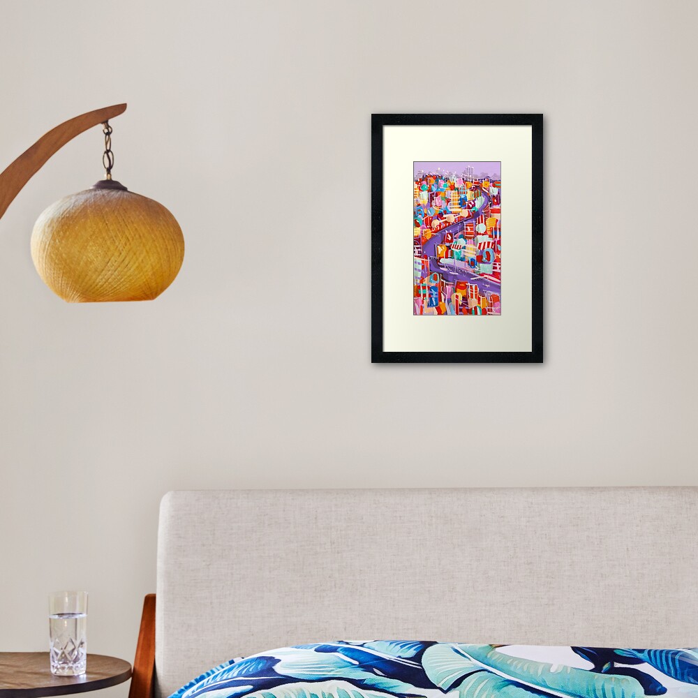 Item preview, Framed Art Print designed and sold by sabafas.
