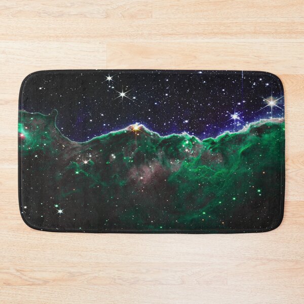 Item preview, Cosmic Cliffs Carina Nebula dark and mysterious JWST designed and sold by 2sweetsDesign.