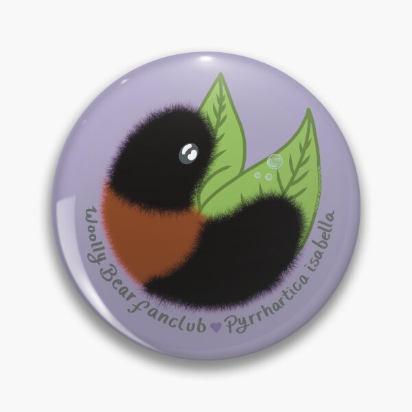Item preview, Woolly Bear Fanclub Purple designed and sold by SavvySalamander.