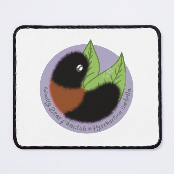 Item preview, Woolly Bear Fanclub Purple designed and sold by SavvySalamander.