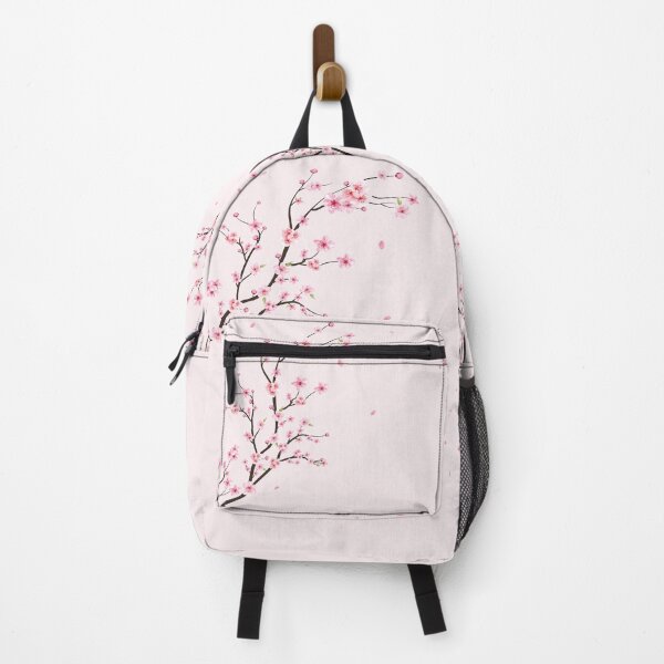 Item preview, Pink Cherry Blossom Backpack designed and sold by aprincessinsp.