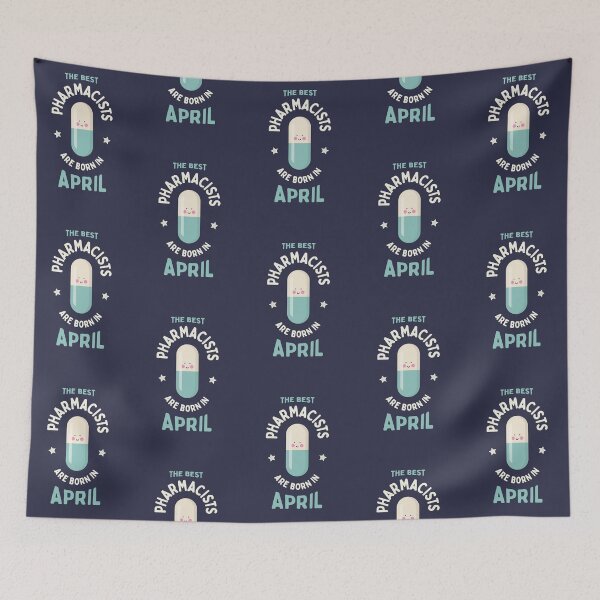 Item preview, The best pharmacists are born in April designed and sold by Eenig.