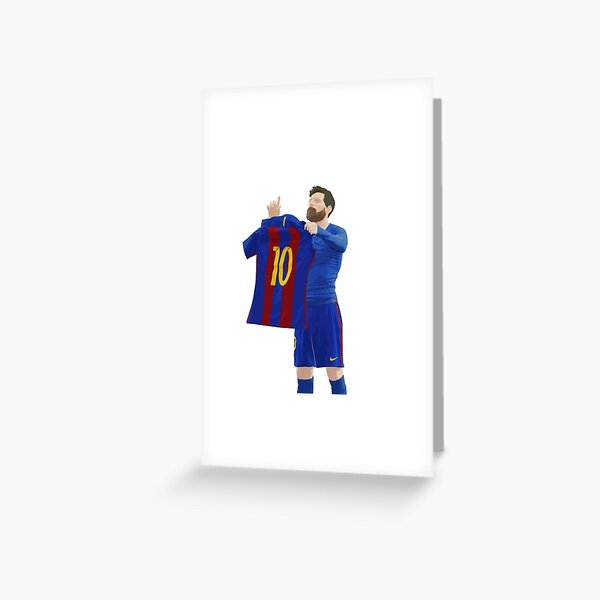 Messi Greeting Card
