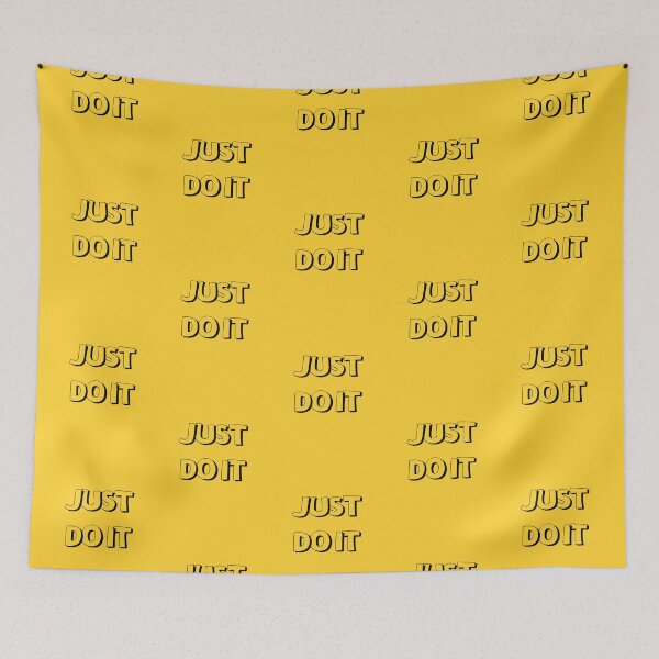 Item preview, Just Do It Retro Typography designed and sold by Jalib.