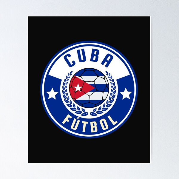 Cuba Football Sticker for Sale by Footballomatic