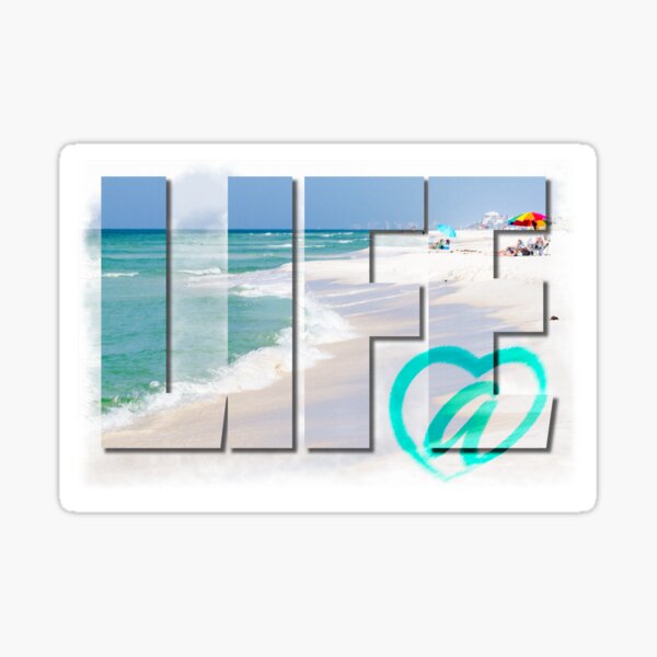 Life @ Beach Sticker