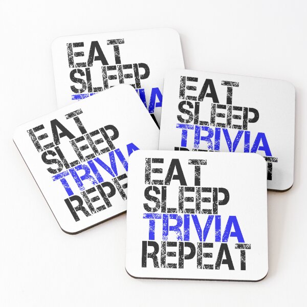 Item preview, Eat Sleep Trivia Repeat, Grunge  designed and sold by ACC .