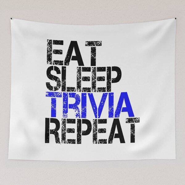 Item preview, Eat Sleep Trivia Repeat, Grunge  designed and sold by ACC .