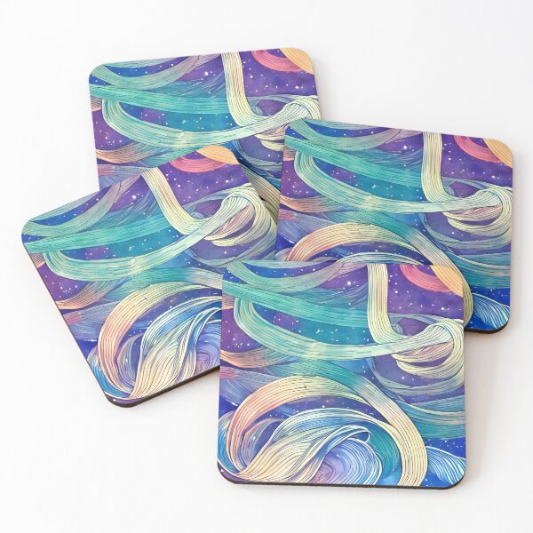 Item preview, Watercolor flow pattern 1.0 designed and sold by MoonsideGallery.