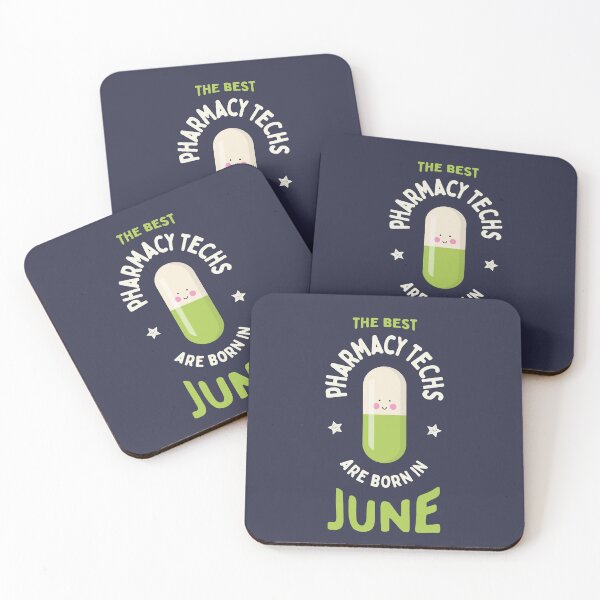 Item preview, The best pharmacy techs are born in June designed and sold by Eenig.