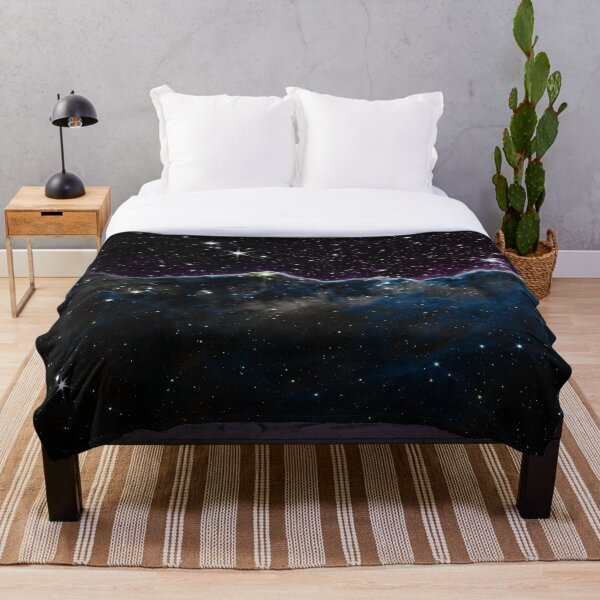 Item preview, Cosmic Cliffs Carina Nebula blue purple dark JWST designed and sold by 2sweetsDesign.