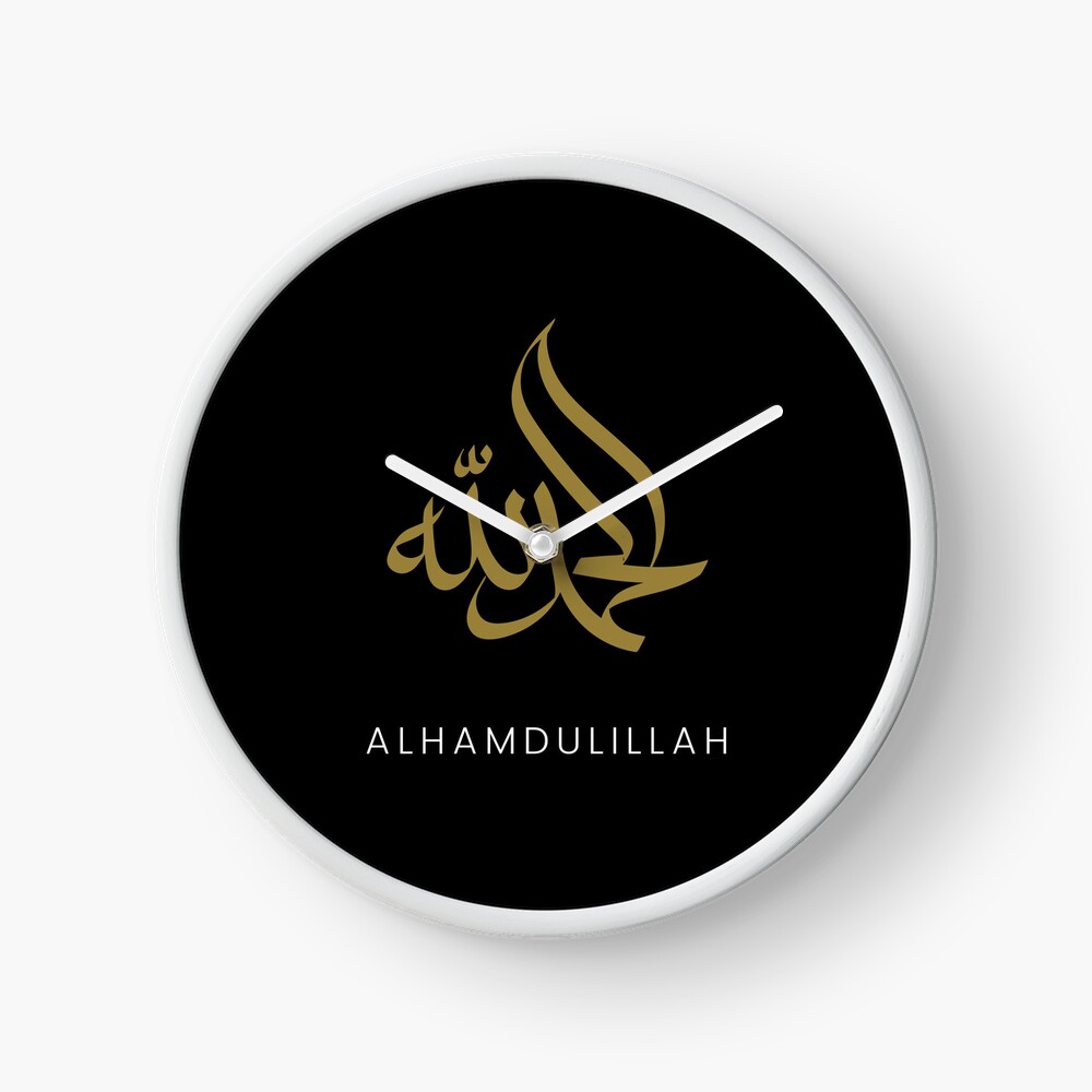 Buy Alhamdulillah Black Marble Islamic/arabic Calligraphy Hand Painted on a  Mini 6x6 Canvas to Look Like Black Marble Online in India - Etsy