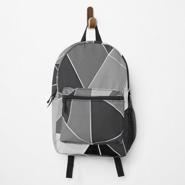 Item preview, falling triangles in shades of gray with white details designed and sold by I-A-Troy.
