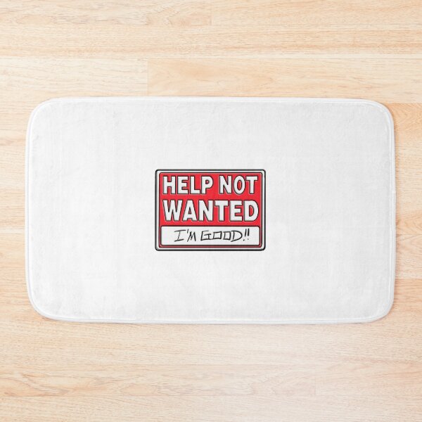 Item preview, Help Not Wanted designed and sold by nerdpins.