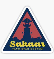 Sakaar Travel Sticker Sticker