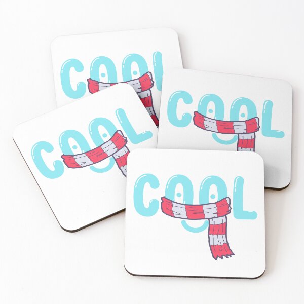 Item preview, Cute Kawaii Cool Text With Christmas Muffler designed and sold by stikoor.