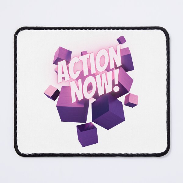 Item preview, Action Now with Purple Cube Box designed and sold by qawistz.