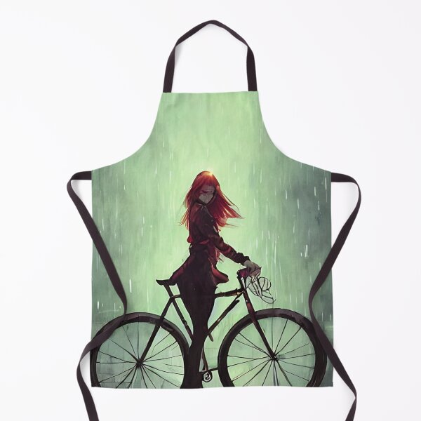 Item preview, Raini night ride | Art lovers gift | Japanese anime rainy night bike designed and sold by dothedamnthing.