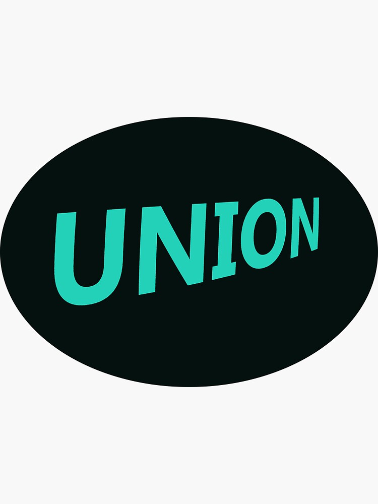 union-labor-union-sign-sticker-for-sale-by-lobodelnoir-redbubble