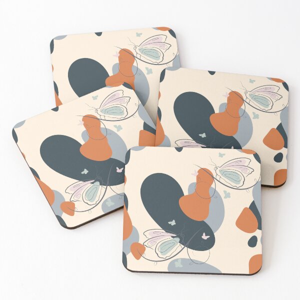 Item preview, Cute butterflies line art designed and sold by TipTopTapo.