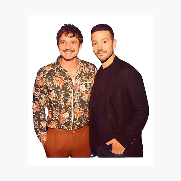 Item preview, Pedro Pascal & Diego Luna in Handpaint Art designed and sold by ecdato.