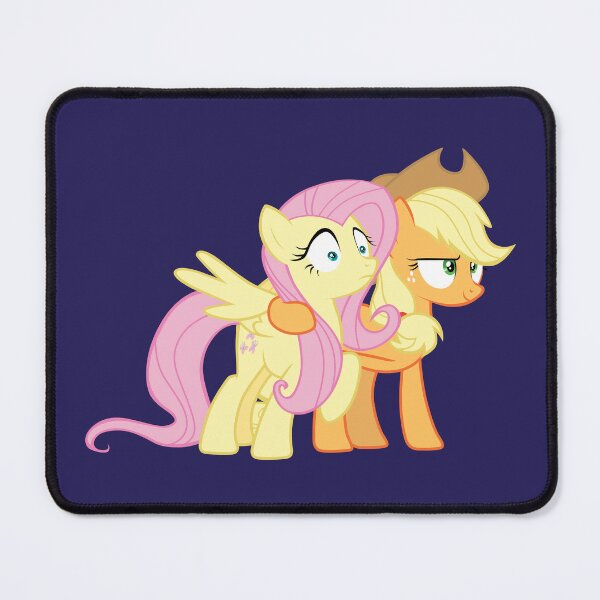 Item preview, Applejack and Fluttershy designed and sold by Tardifice.