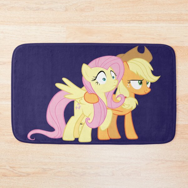 Item preview, Applejack and Fluttershy designed and sold by Tardifice.