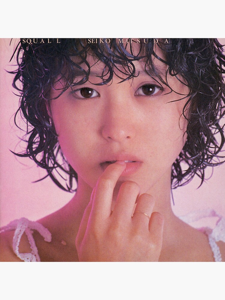 松田聖子 Seiko Matsuda / Squall / 帯付き レコード - レコード