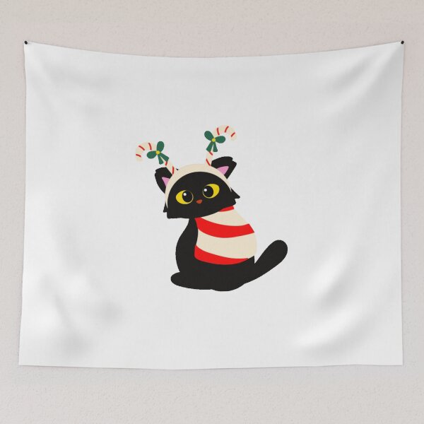 Item preview, siamese santa | Funny Christmas Holiday Kitty Cat designed and sold by assiya-fashion.