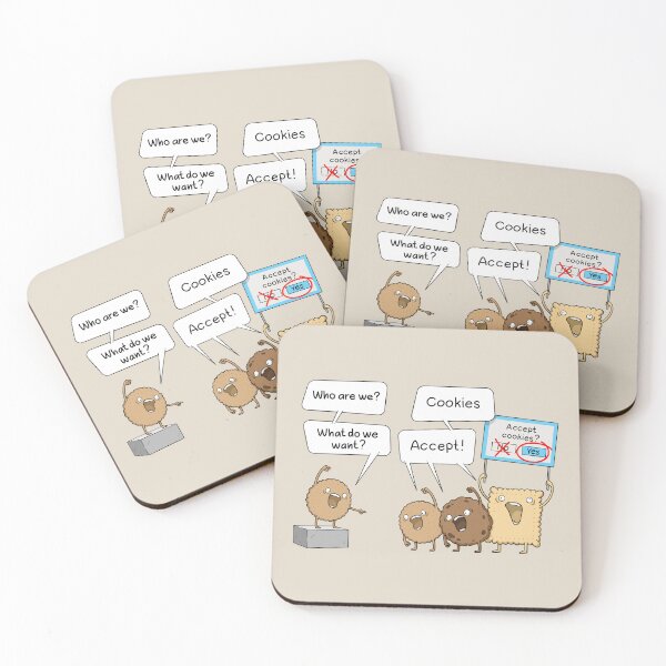 Item preview, Accept cookies designed and sold by ComicadaArt.