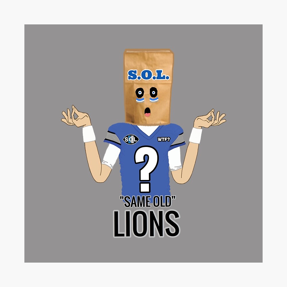 SAME OLD LIONS Essential T-Shirt for Sale by DRAWGENIUS